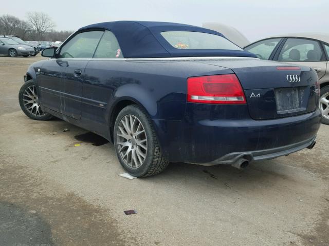 WAUDF48H39K005032 - 2009 AUDI A4 2.0T CA BURN photo 3