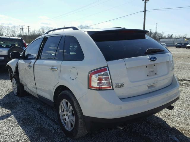 2FMDK36C69BA34059 - 2009 FORD EDGE SE WHITE photo 3