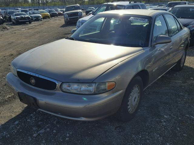 2G4WY55J011208723 - 2001 BUICK CENTURY LI TAN photo 2