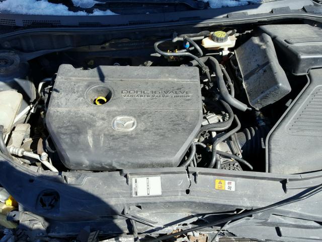 JM1BK123861411987 - 2006 MAZDA 3 S GRAY photo 7