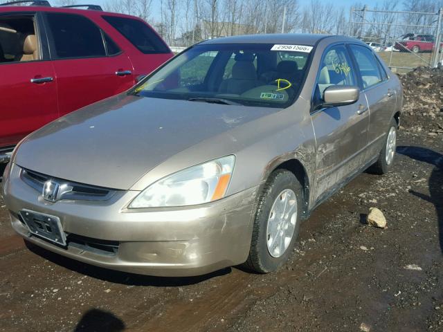 1HGCM56353A126094 - 2003 HONDA ACCORD LX GOLD photo 2