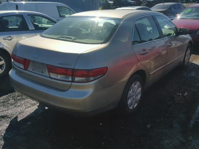 1HGCM56353A126094 - 2003 HONDA ACCORD LX GOLD photo 4