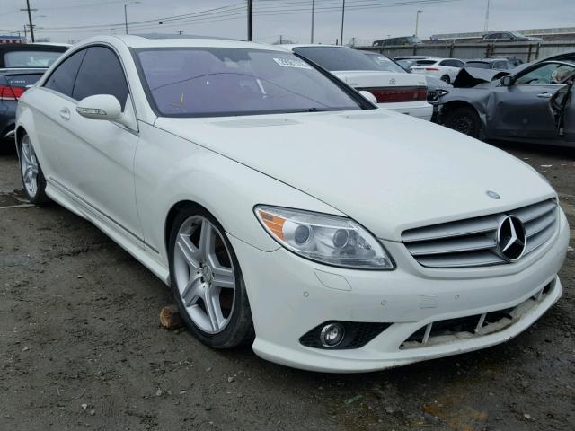 WDDEJ86X39A020164 - 2009 MERCEDES-BENZ CL 550 4MA WHITE photo 1