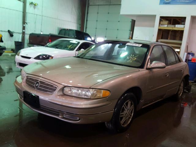 2G4WB55K811130136 - 2001 BUICK REGAL LS 棕色 照片 2
