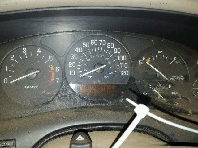 2G4WB55K811130136 - 2001 BUICK REGAL LS 棕色 照片 8