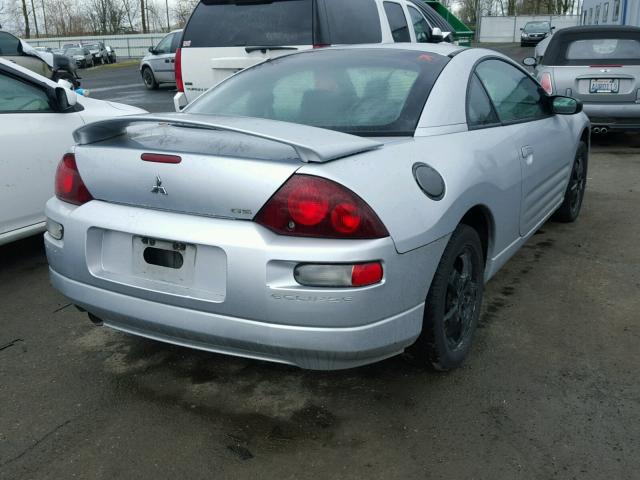 4A3AC44G83E051518 - 2003 MITSUBISHI ECLIPSE GS SILVER photo 4