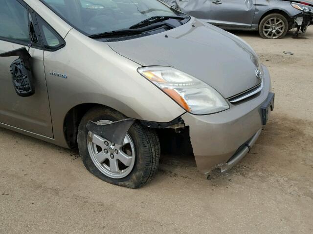 JTDKB20U467537102 - 2006 TOYOTA PRIUS BEIGE photo 9