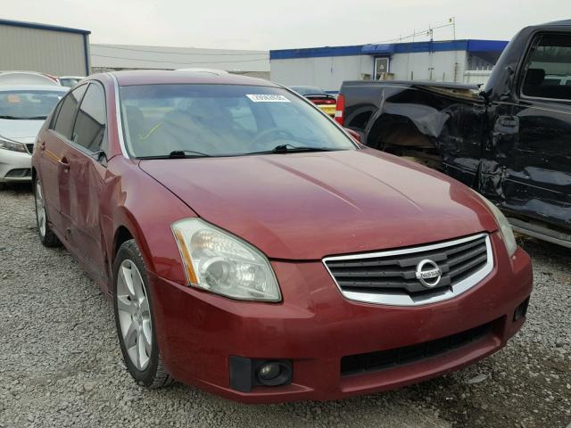 1N4BA41E97C833916 - 2007 NISSAN MAXIMA SE MAROON photo 1