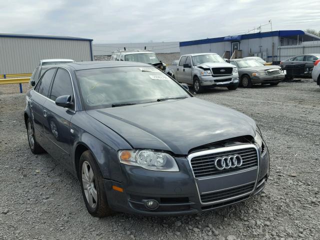 WAUAF78E16A198714 - 2006 AUDI A4 2 GRAY photo 1