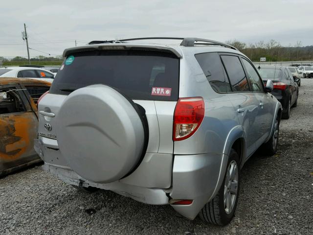 JTMZD32V365028926 - 2006 TOYOTA RAV4 SPORT SILVER photo 4