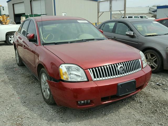 1MEFM40126G610124 - 2006 MERCURY MONTEGO LU RED photo 1