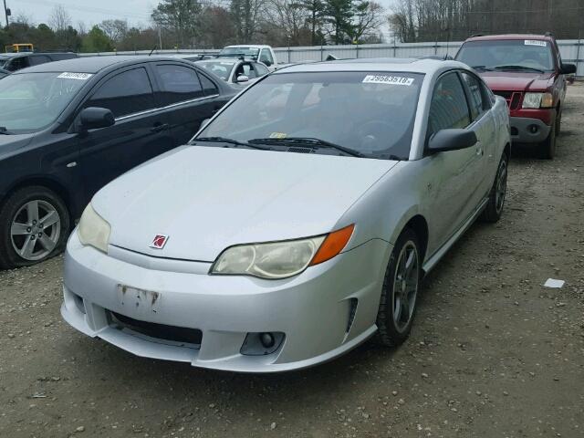 1G8AY11P26Z143593 - 2006 SATURN ION REDLIN SILVER photo 2