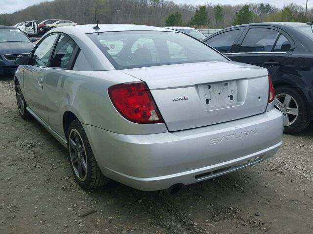 1G8AY11P26Z143593 - 2006 SATURN ION REDLIN SILVER photo 3