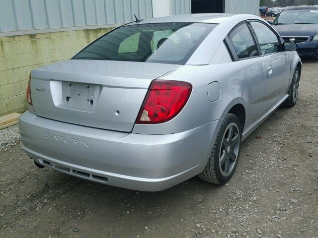 1G8AY11P26Z143593 - 2006 SATURN ION REDLIN SILVER photo 4