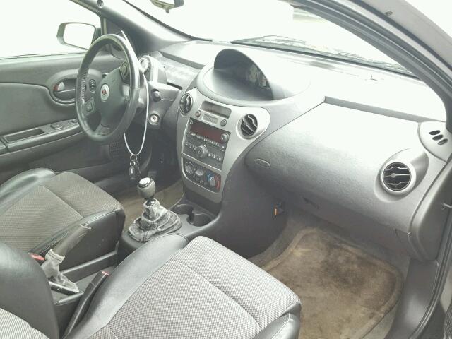 1G8AY11P26Z143593 - 2006 SATURN ION REDLIN SILVER photo 5