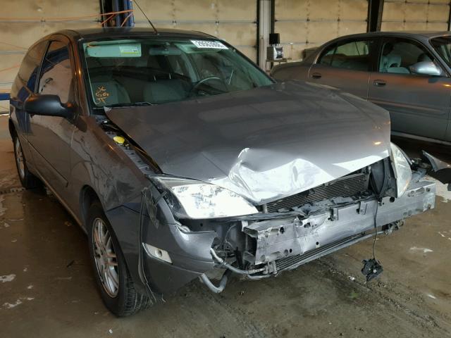 1FAFP31N17W187604 - 2007 FORD FOCUS ZX3 GRAY photo 1