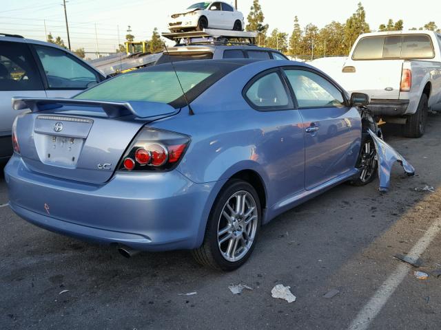 JTKDE167190291563 - 2009 SCION TC BLUE photo 4