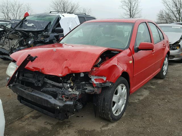 3VWTE29M4XM087860 - 1999 VOLKSWAGEN JETTA GLX RED photo 2