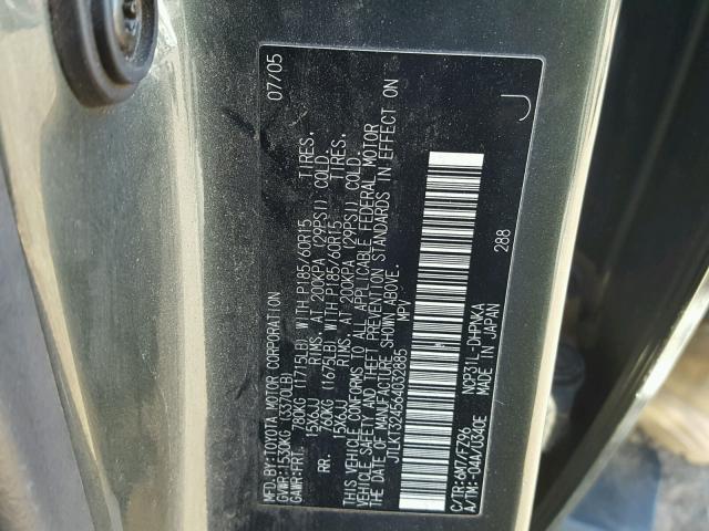 JTLKT324564032885 - 2006 TOYOTA SCION XB 绿色 照片 10