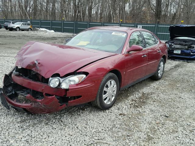 2G4WC582861199084 - 2006 BUICK LACROSSE C RED photo 2