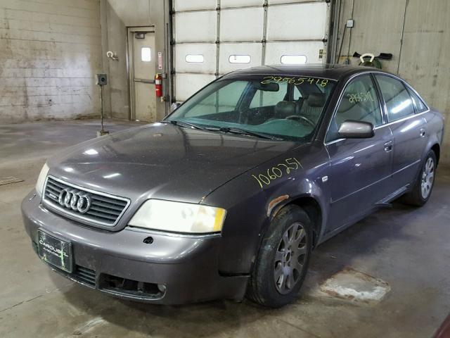 WAUBA24B4XN118849 - 1999 AUDI A6 2.8 QUA GRAY photo 2