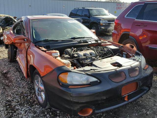 1G2NW12E73C329014 - 2003 PONTIAC GRAND AM G ORANGE photo 1