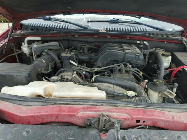 1FMEU64E26UB38977 - 2006 FORD EXPLORER E RED photo 7