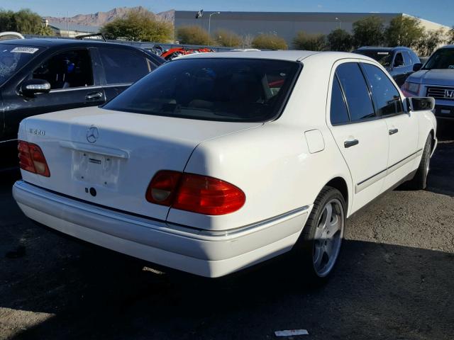 WDBJF72F3VA243007 - 1997 MERCEDES-BENZ E 420 WHITE photo 4