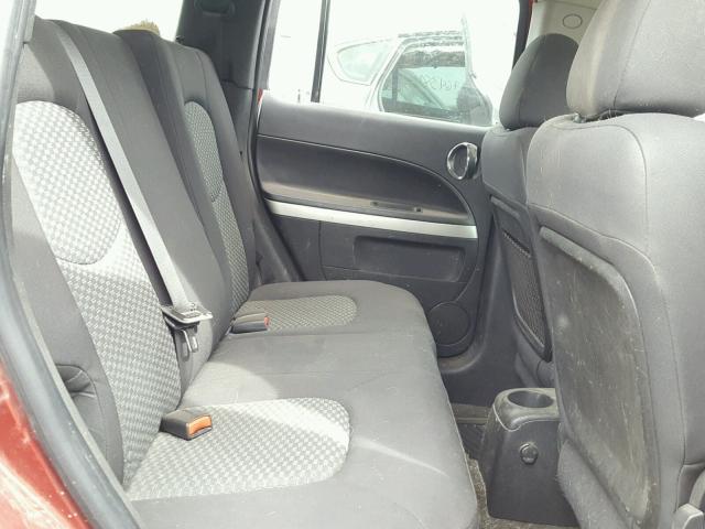 3GNDA13D48S542409 - 2008 CHEVROLET HHR LS BURGUNDY photo 6