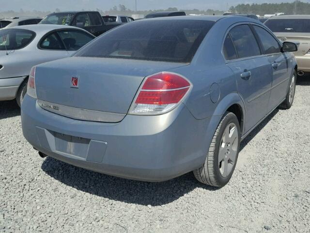 1G8ZS57N37F173058 - 2007 SATURN AURA XE TURQUOISE photo 4