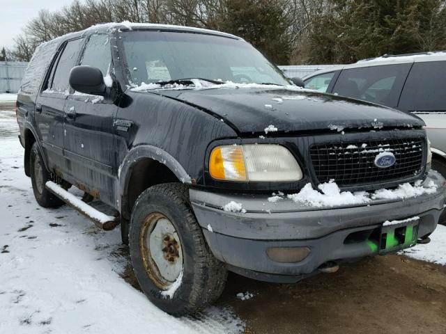 1FMPU16L4YLA36306 - 2000 FORD EXPEDITION BLACK photo 1