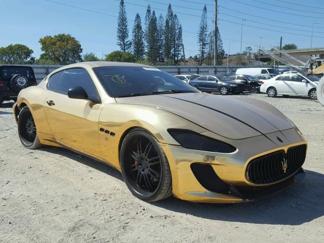 ZAMGJ45A980037804 - 2008 MASERATI GRANTURISM GOLD photo 1