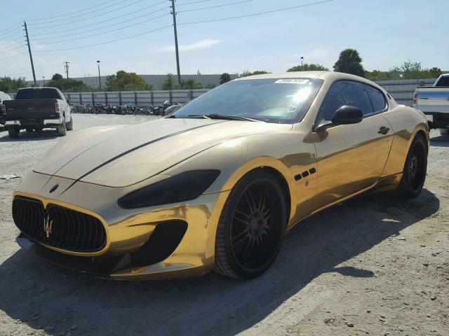 ZAMGJ45A980037804 - 2008 MASERATI GRANTURISM GOLD photo 2