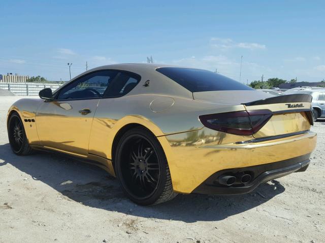 ZAMGJ45A980037804 - 2008 MASERATI GRANTURISM GOLD photo 3