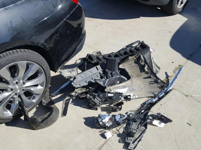 1G1ZH5SX1GF281524 - 2016 CHEVROLET MALIBU PRE შავი ფოტო 9