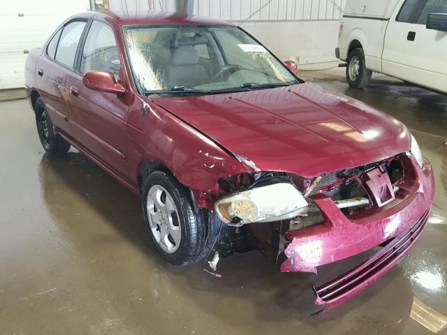 3N1CB51D05L518886 - 2005 NISSAN SENTRA 1.8 BURGUNDY photo 1