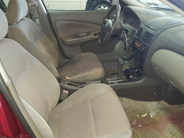 3N1CB51D05L518886 - 2005 NISSAN SENTRA 1.8 BURGUNDY photo 5