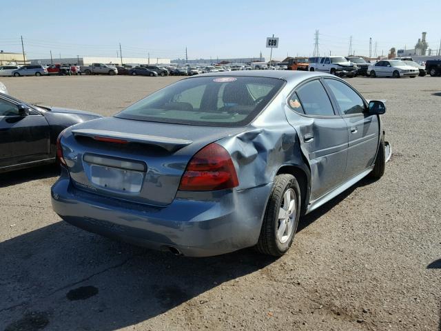 2G2WP552671196512 - 2007 PONTIAC GRAND PRIX BLUE photo 4