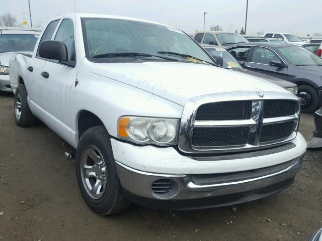 1D7HA18N55S276472 - 2005 DODGE RAM 1500 S WHITE photo 1