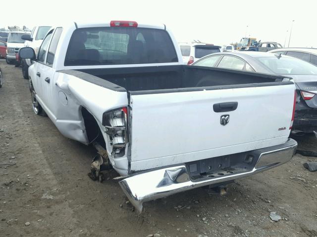 1D7HA18N55S276472 - 2005 DODGE RAM 1500 S WHITE photo 3