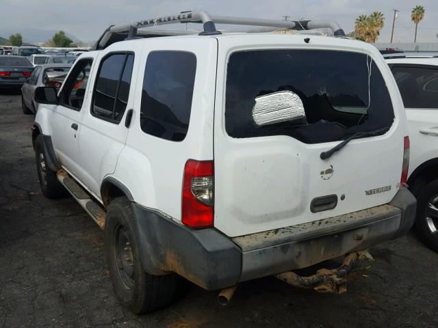 5N1ED28Y42C527083 - 2002 NISSAN XTERRA XE WHITE photo 3