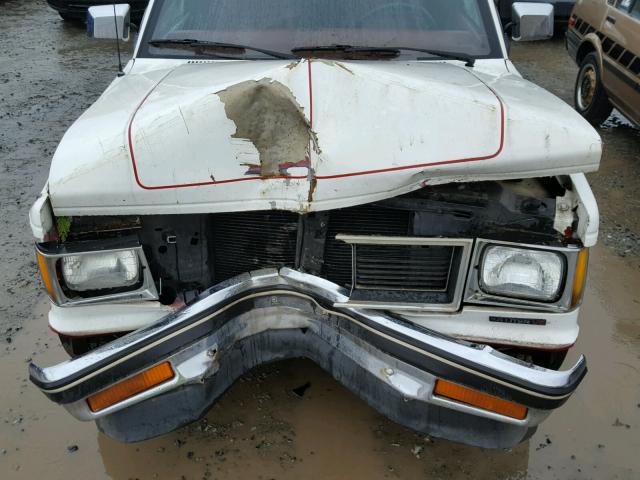 1GTCS14B8E8527348 - 1984 GMC S TRUCK S1 WHITE photo 7