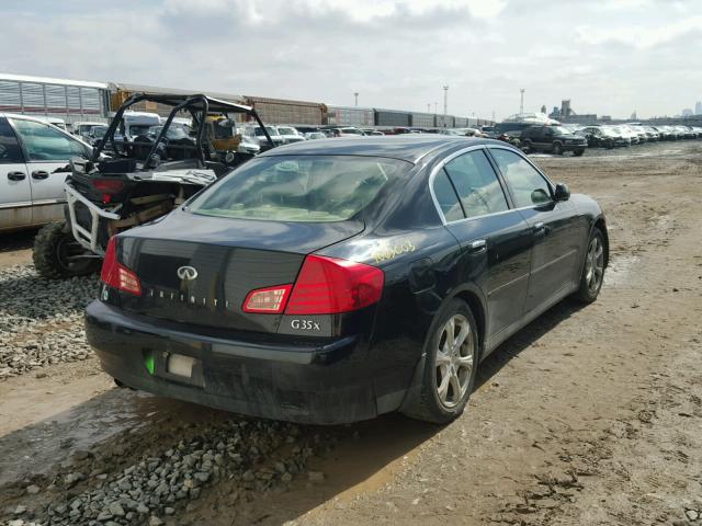 JNKCV51F14M704641 - 2004 INFINITI G35 BLACK photo 4