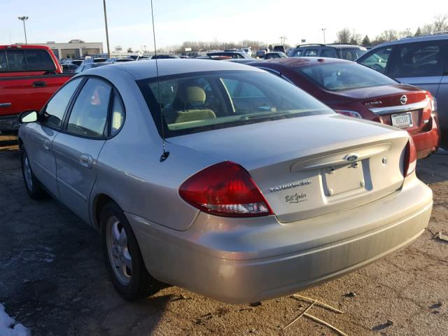 1FAFP53245A145114 - 2005 FORD TAURUS SE TAN photo 3