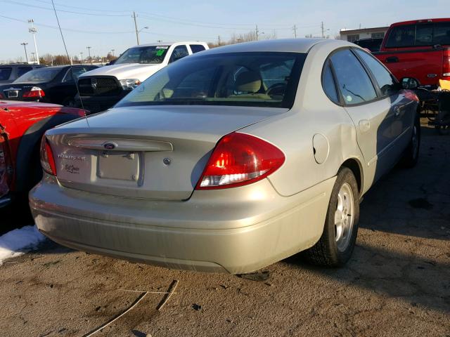 1FAFP53245A145114 - 2005 FORD TAURUS SE TAN photo 4