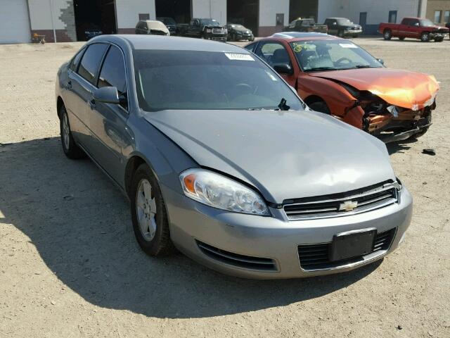 2G1WT55N989131487 - 2008 CHEVROLET IMPALA LT GRAY photo 1