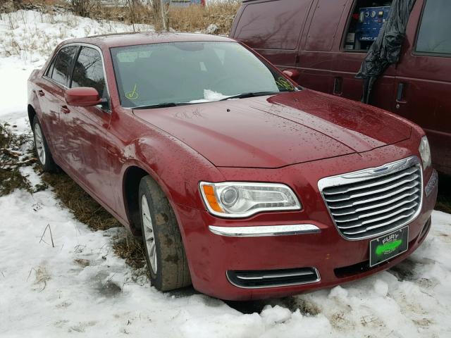 2C3CCAAG3EH312908 - 2014 CHRYSLER 300 RED photo 1