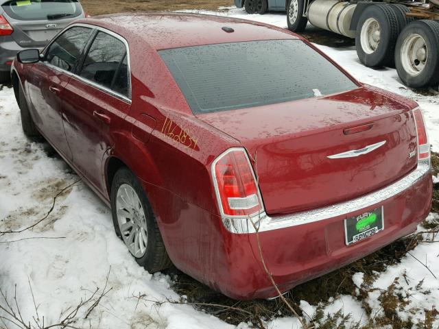 2C3CCAAG3EH312908 - 2014 CHRYSLER 300 RED photo 3