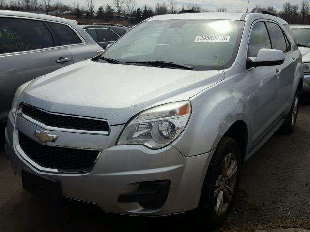 2CNFLEEW3A6379138 - 2010 CHEVROLET EQUINOX LT SILVER photo 2