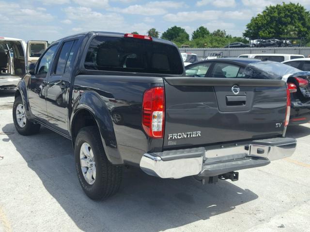 1N6AD0ER8DN759968 - 2013 NISSAN FRONTIER S GRAY photo 3